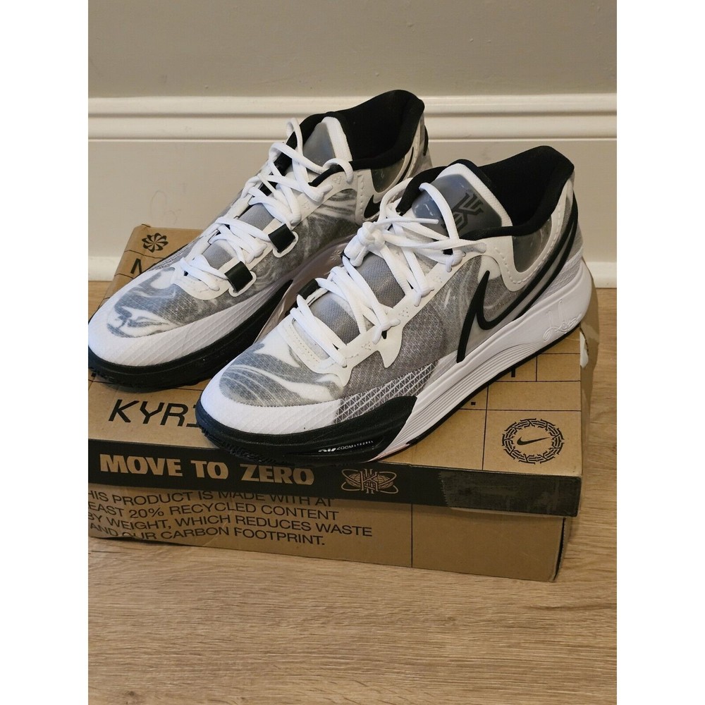 Nike Kyrie 8 White/White-Black Size 13 - DJ6017 101 - Picture 1 of 15